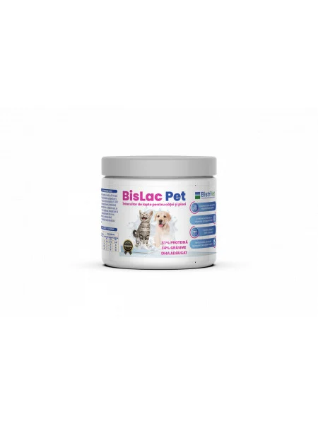 BisLac Pet 300 gr 1 Lapte praf BisLac pentru căței și pisoi