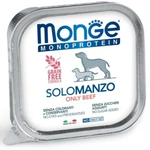 Monge Câini Superpremium Paté Monoproteic 100% Vită – 150g - 24 BUC/BAX