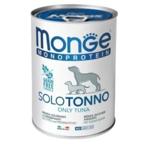 Monge Câini Superpremium Paté Monoproteic 100% Ton – 400g - 24 BUC/BAX