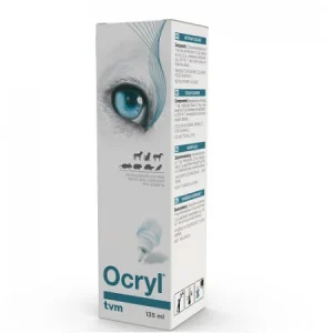 Ocryl soluție oftalmică sterilă 135ml pentru câini și pisici.