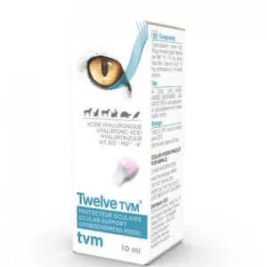 Picături oftalmice Twelve TVM cu vitamina B12 pentru câini și pisici
