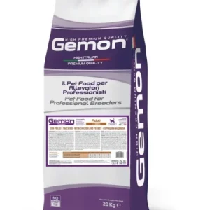 gemon cat adult pui si curcan 20kg hrana uscata pisici complete prebiotice
