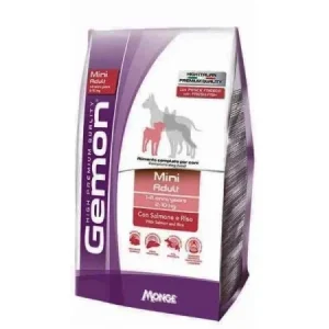 gemon dog mini adult somon orez 20kg hrana uscata caini mici digestie omega