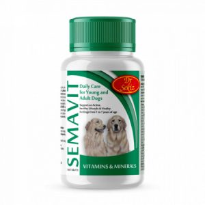 Semavit 100 tablete 100g supliment seleniu vitamine câini imunitate antioxidant