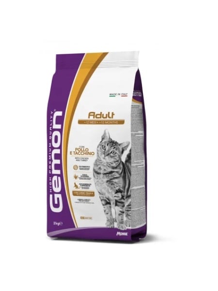 gemon c adult chicken turkey 2kg hrana uscata pisici premium