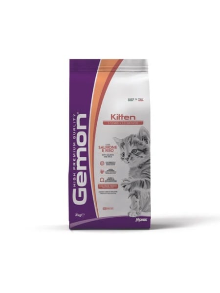 gemon c kitten salmon rice 2kg hrana uscata pisoi