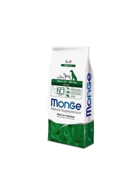 Monge Câini Superpremium Maxi Adult – 12kg 1 monge dog sprem maxi adult 12kg hrana uscata caini talie mare digestie articulatii