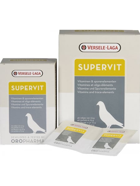 VL SUPERVIT 40 PLICURI DUBLE 1 versele-laga supervit 40 plicuri multivitamine porumbei voiajori reproducere imunitate