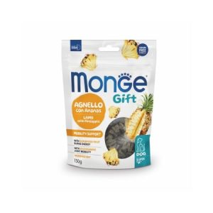 monge gift mobility support lamb pineapple 150g snack câini mobilitate