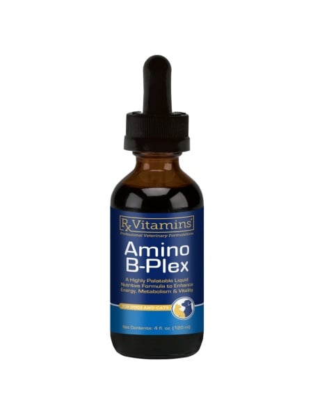 amino b plex 120ml supliment lichid B complex aminoacizi vitality pet