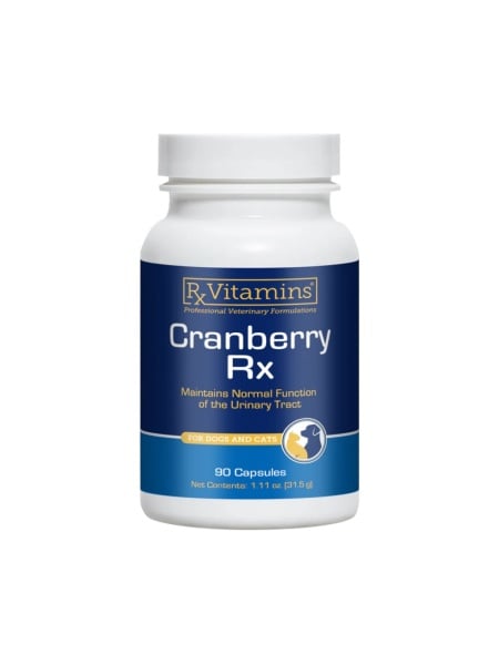 cranberry rx 90 capsule supliment urinar caucini pisici pets Rx Vitamins