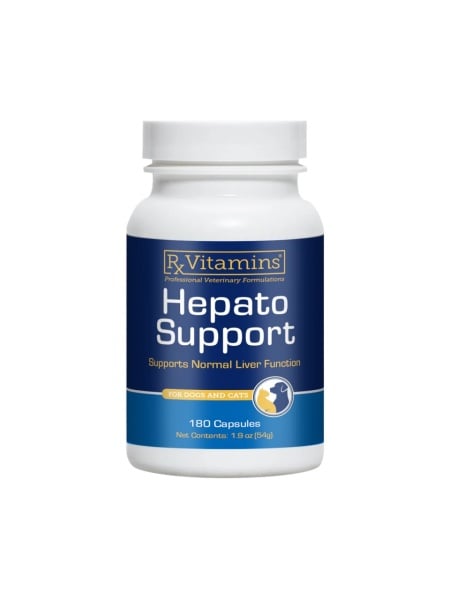 hepato support 180 capsule supliment hepatic câini pisici