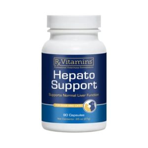 hepato support 90 capsule supliment hepatic ficat câini pisici