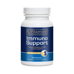 immuno support 60 capsule supliment imunitate câini pisici Rx Vitamins feline canine