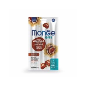 monge dog gift sticks miel castane 45g recompense caini digestie sensibila
