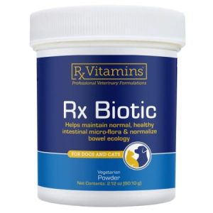 rx biotic 60g pulbere probiotica prebiotica digestie animale