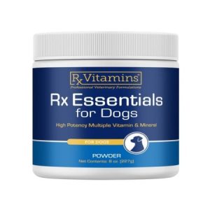 rx essentials for dog multivitamine spirulina milk thistle
