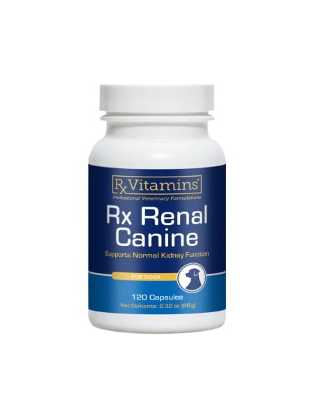 rx renal canine 120 capsule supliment renal câini veterinari