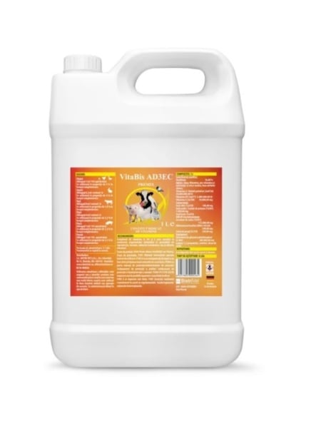 vitabis ad3ec 1l supliment vitamine pasari animale crestere imunitate