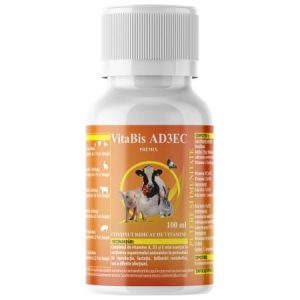 vitabis ad3ec 100ml supliment vitamine pasari animale crestere imunitate