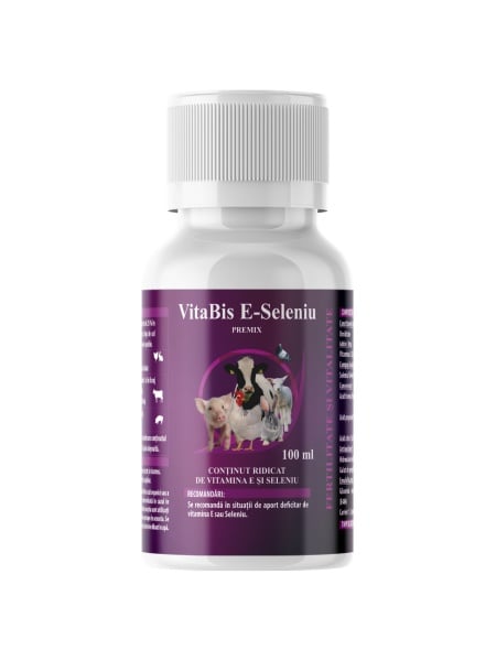vitabis e seleniu 100ml fertilitate imunitate pasari animale