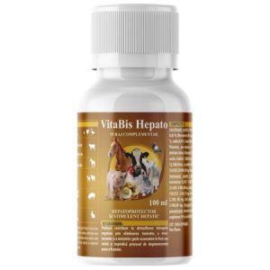 vitabis hepato 100ml supliment protectie regenerare ficat pasari animale