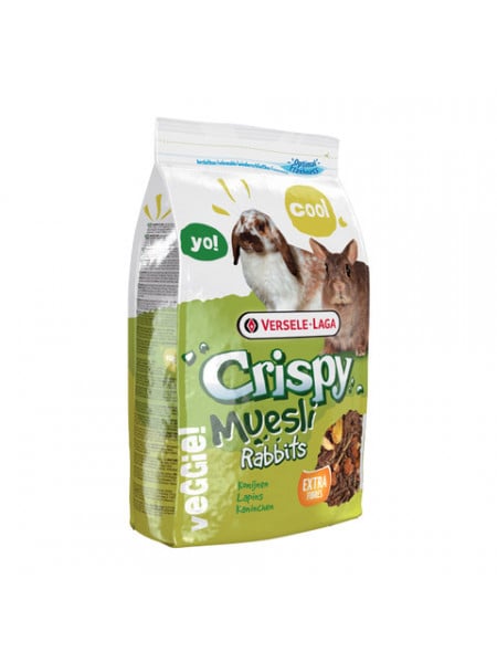 vl crispy muesli rabbits 400g hrana completa iepuri domestici
