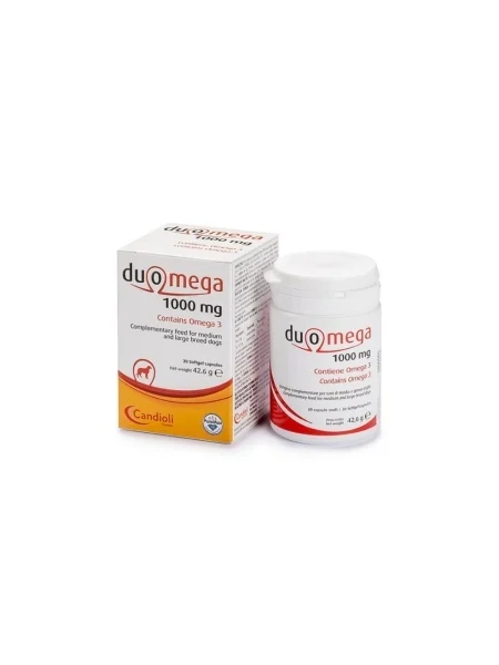 duomega dogs 30 softgel capsules 1000 mg